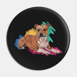 The Staffordshire Bull Terrier Pin