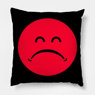 sad face Pillow