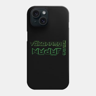 Doc Labs - Yokohama(横浜), Japan(日本) / Cyberpunk - 2 - (Green) Phone Case