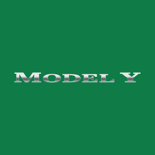 Model Y | Tesla Cars | Model Y Badge T-Shirt