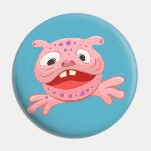 Pink Monster Pin