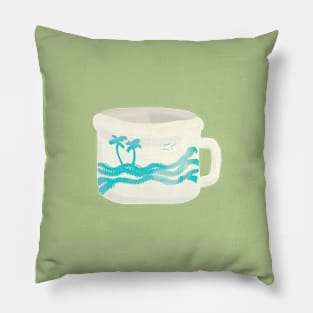 Tropical Chamber Pot Pillow