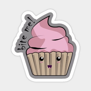 Bite me cupcake Magnet