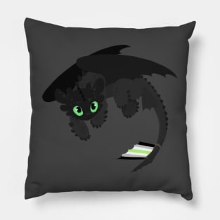 Toothless (Agender) Pillow