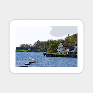 Fishing Harbor Entry Magnet