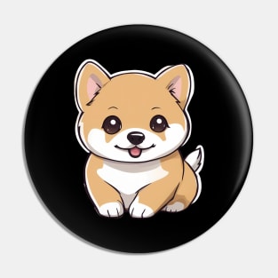 Kawaii Shiba Inu Pin