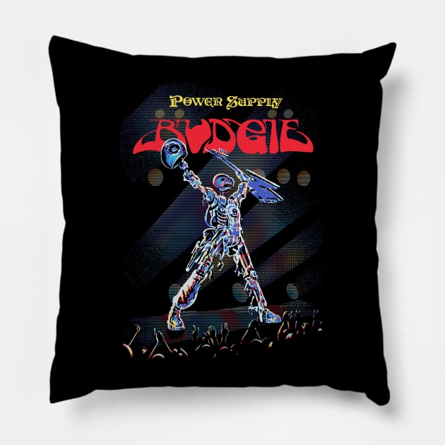 Budgie Band Power Supply Pillow by Lima's