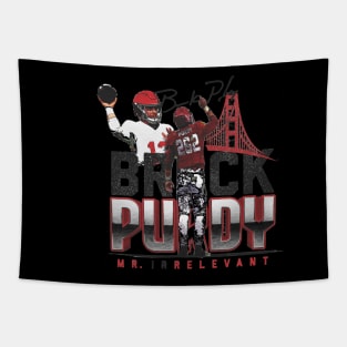 Brock Purdy San Francisco Mr. Relevant Tapestry