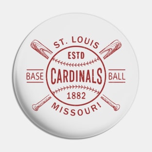 Cardinals Ball by Buck Tee Pin