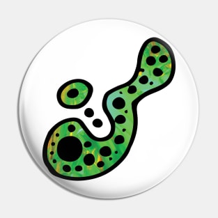 Green Organism Pin