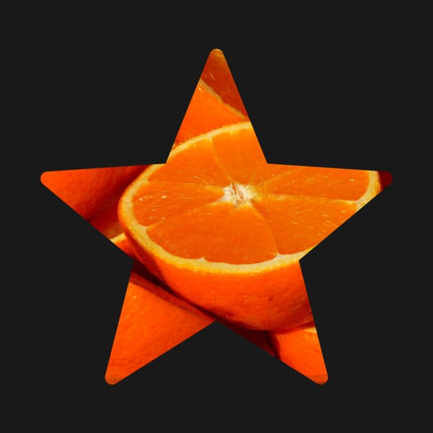 Orange Fruit Star by NAGANIES