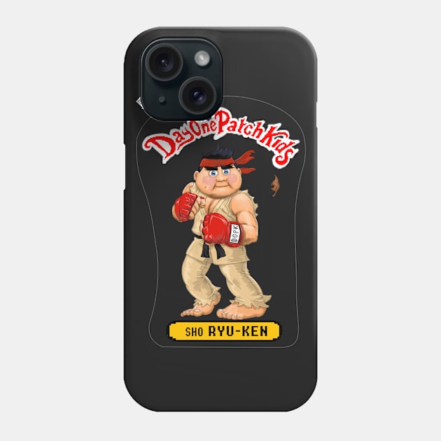 Day One Patch Kids 001 (sho Ryu-Ken) Phone Case by RottenTanuki