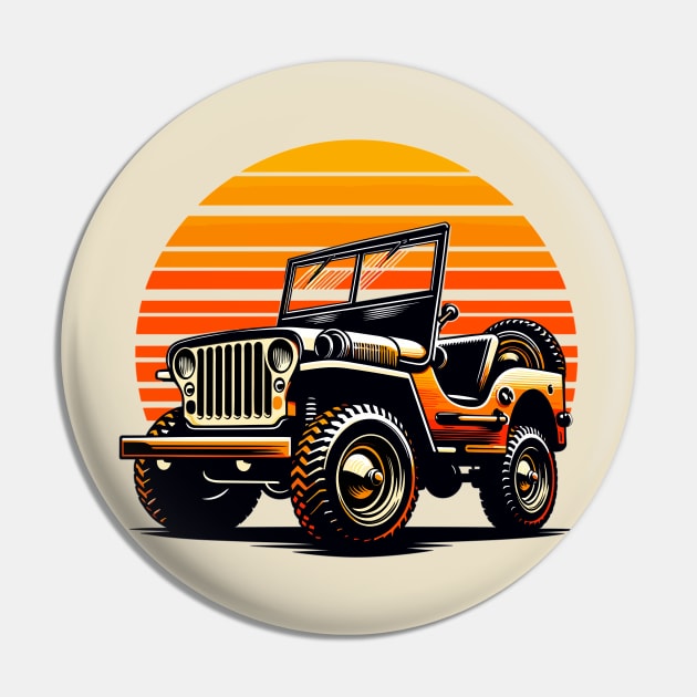 Willys Jeep Pin by Vehicles-Art