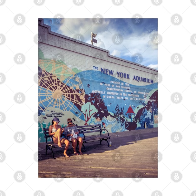 Coney Island Boardwalk Summer Brooklyn NYC by eleonoraingrid