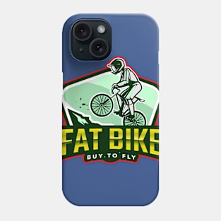 Fat Bike Buy To Fly Mountain Biking Phone Case