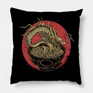 Ramen Dragon Pillow