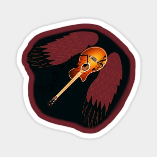 Guitar Angel Magnet