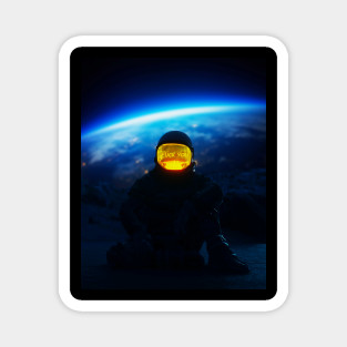 Astronaut Magnet - Message From Astronaut by DreamCollage