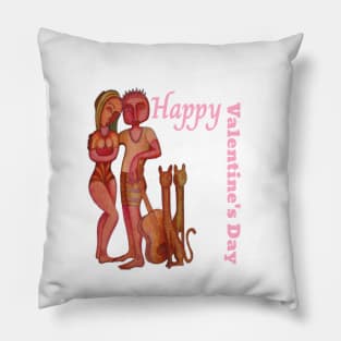 Happy Valentine's Day Pillow