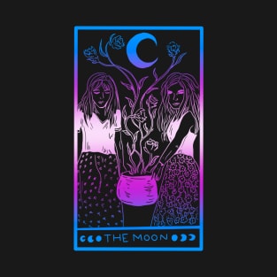 Midnight Margarita Moon - Tarot Card Trans Pride T-Shirt