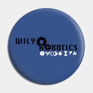 Wily Robotics with Weapons Pin