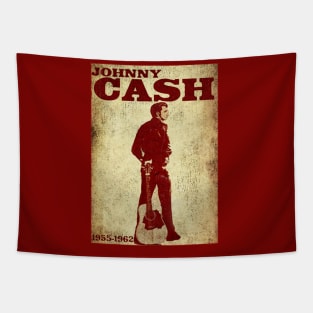 Johnny Cash Vintage Post Tapestry