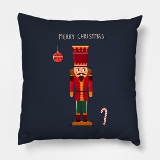 Nutcracker Illustration Pillow