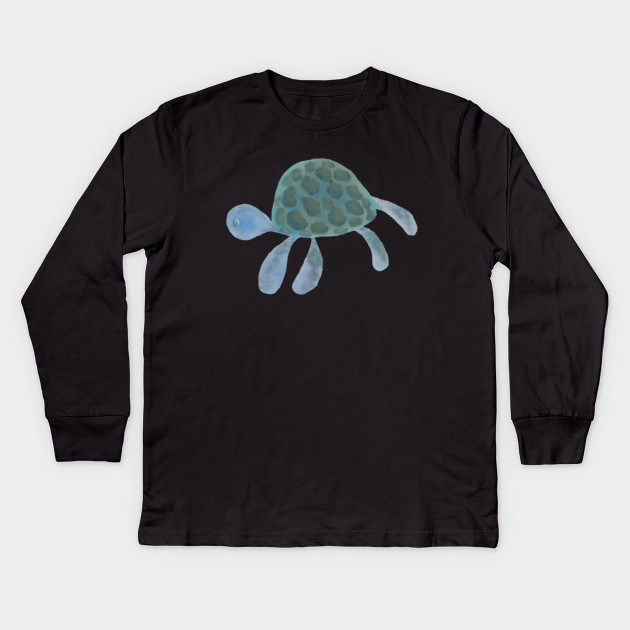 Cute Sea Turtle Watercolor Painting Ocean Animal Sea Turtle Sea