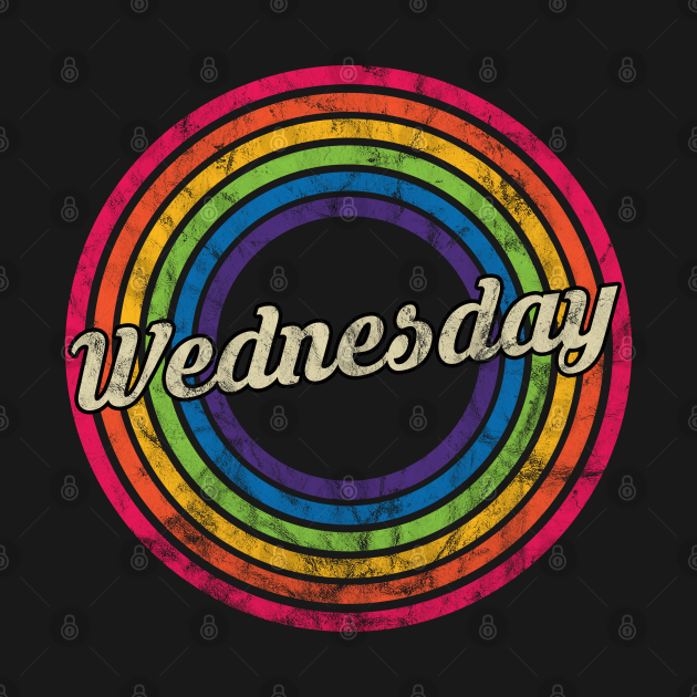 retro wednesday shirt