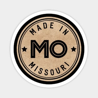 Made In Missouri MO State USA Magnet