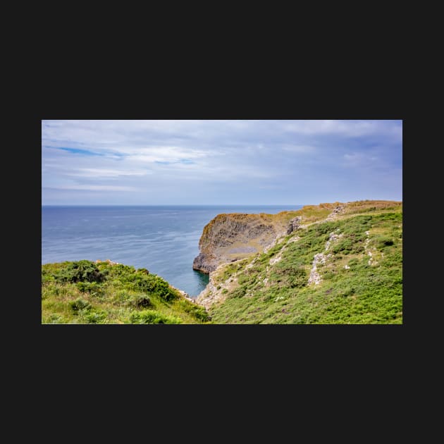 Thurba Head captured from the Welsh Coastal Path by yackers1