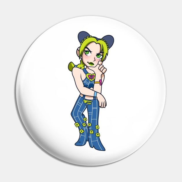 Mini Jolyne Kujo Pin by emmydragonartz 