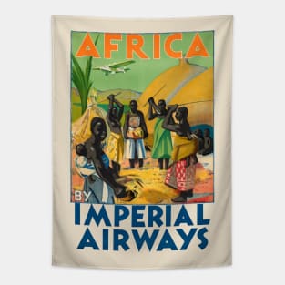 Africa Vintage Travel Poster 1932 Tapestry