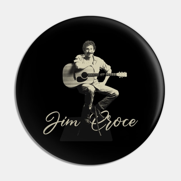 Jim croce #2 Pin by YukieapparelShop