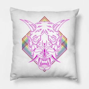 Retro Purple Shinigami Pillow