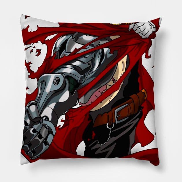 Edward Elric Pillow by Art by Some Beach