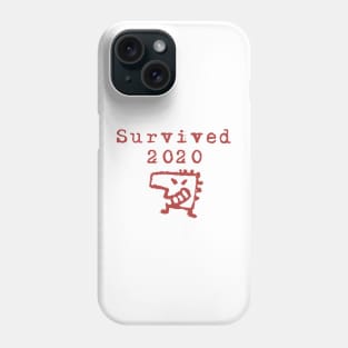 Survivor of the Corona virus 2020 t-shirt Phone Case