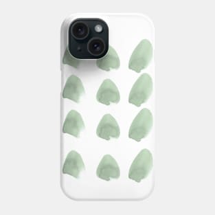 green brushes Phone Case