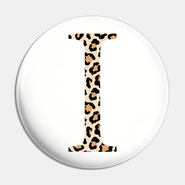 Iota Cheetah Greek Letter Pin by AdventureFinder