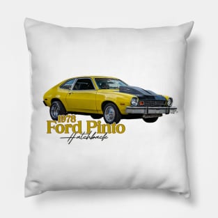 Customized 1978 Ford Pinto Hatchback Pillow