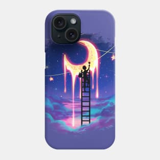 Paint The Moon Cloud Phone Case