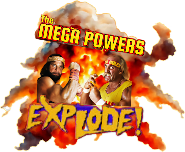 When the Mega Powers Exploded Kids T-Shirt by The Store Name is Available