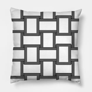 Interlinked - many links joined together can make a whole Pillow