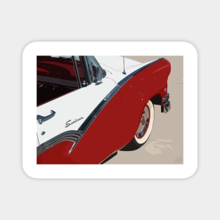 1956 Ford Fairlane Sunliner Magnet