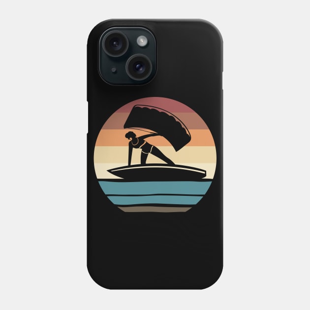 Kitesurfing Girl Phone Case by MasliankaStepan