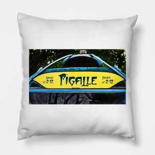 pig alley Pillow