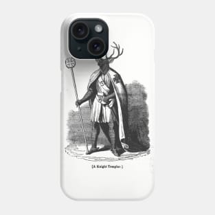 A Knight Templar Phone Case