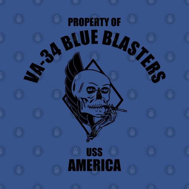 VA-34 Blue Blasters - USS America by TCP