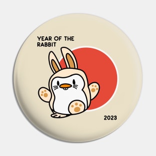 Hippity Hop! The Year of the Rabbit! Pin