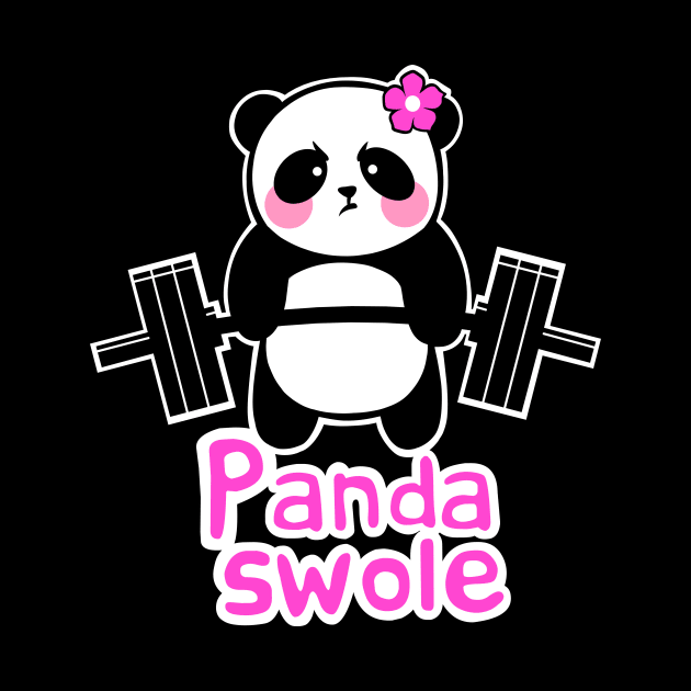 Panda Swole by TimAddisonArt